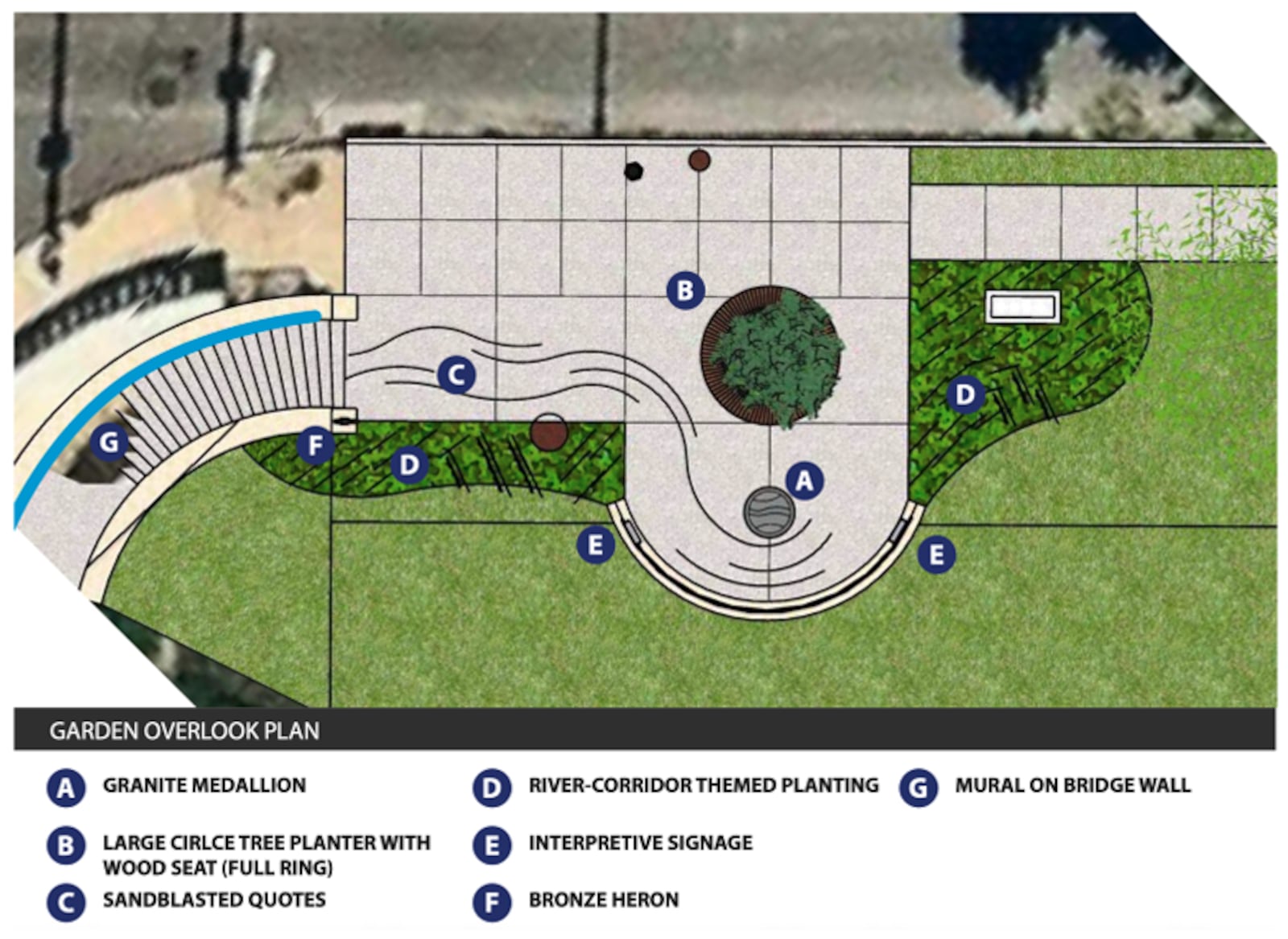 Centennial Overlook - Garden Overlook Plan. CONTRIBUTED