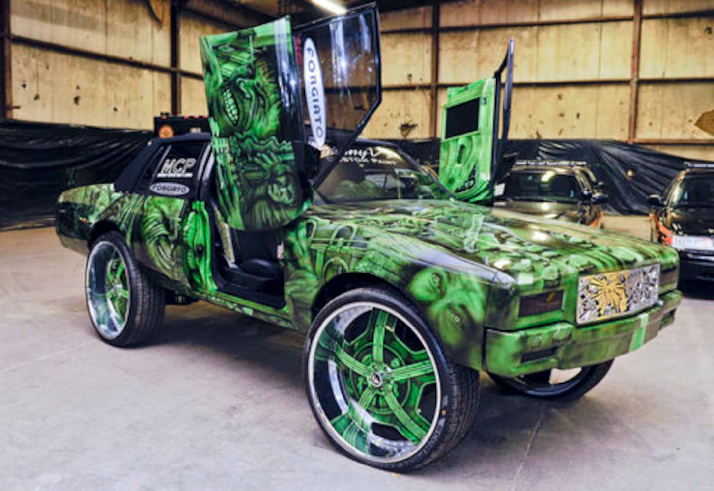 Hulk car seized in drug bust