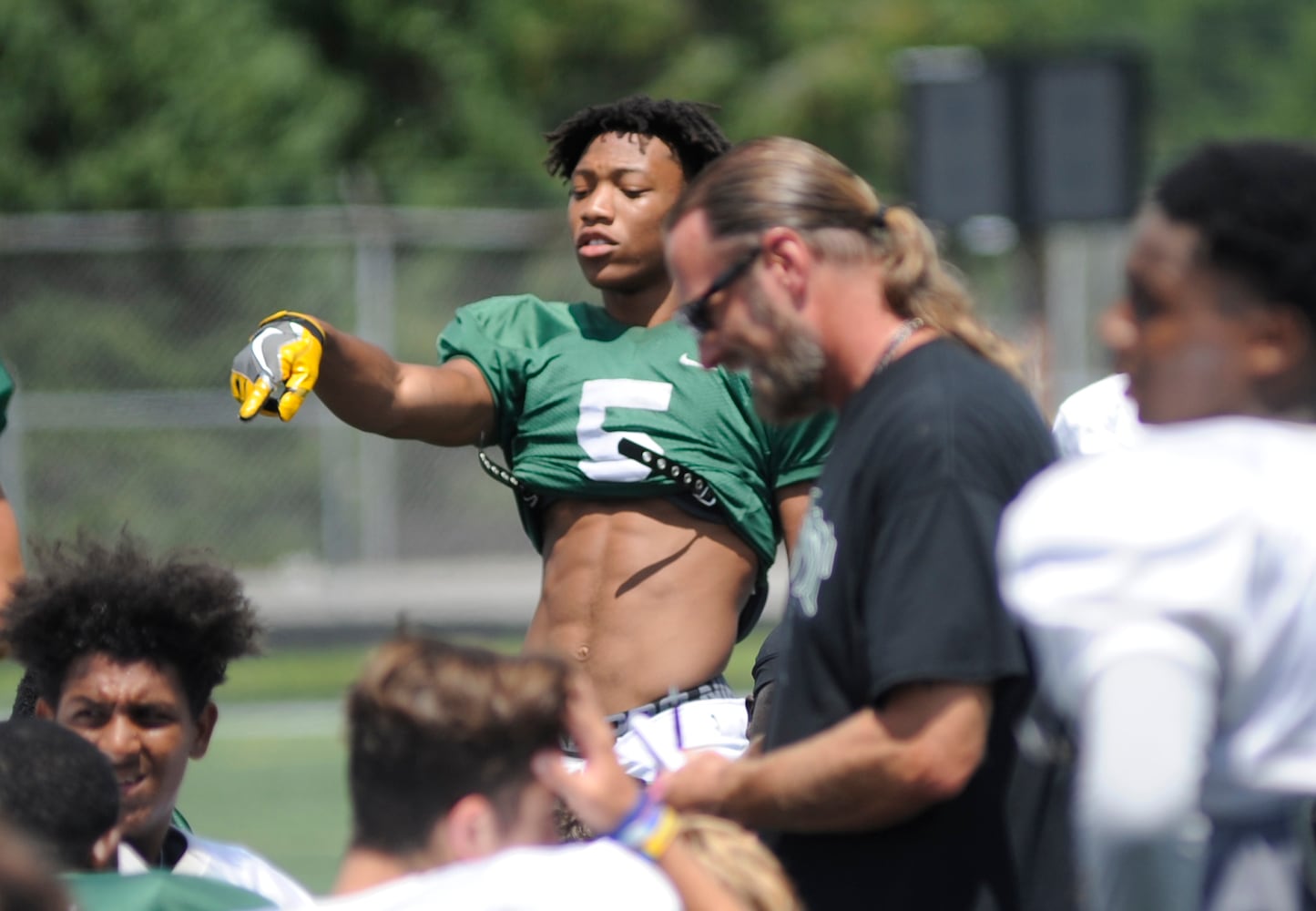 PHOTOS: Northmont Thunderbolts preseason football practice