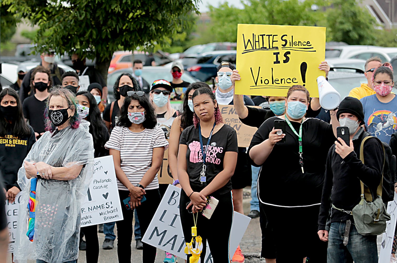 PHOTOS: Demonstrators rally for justice in Beavercreek