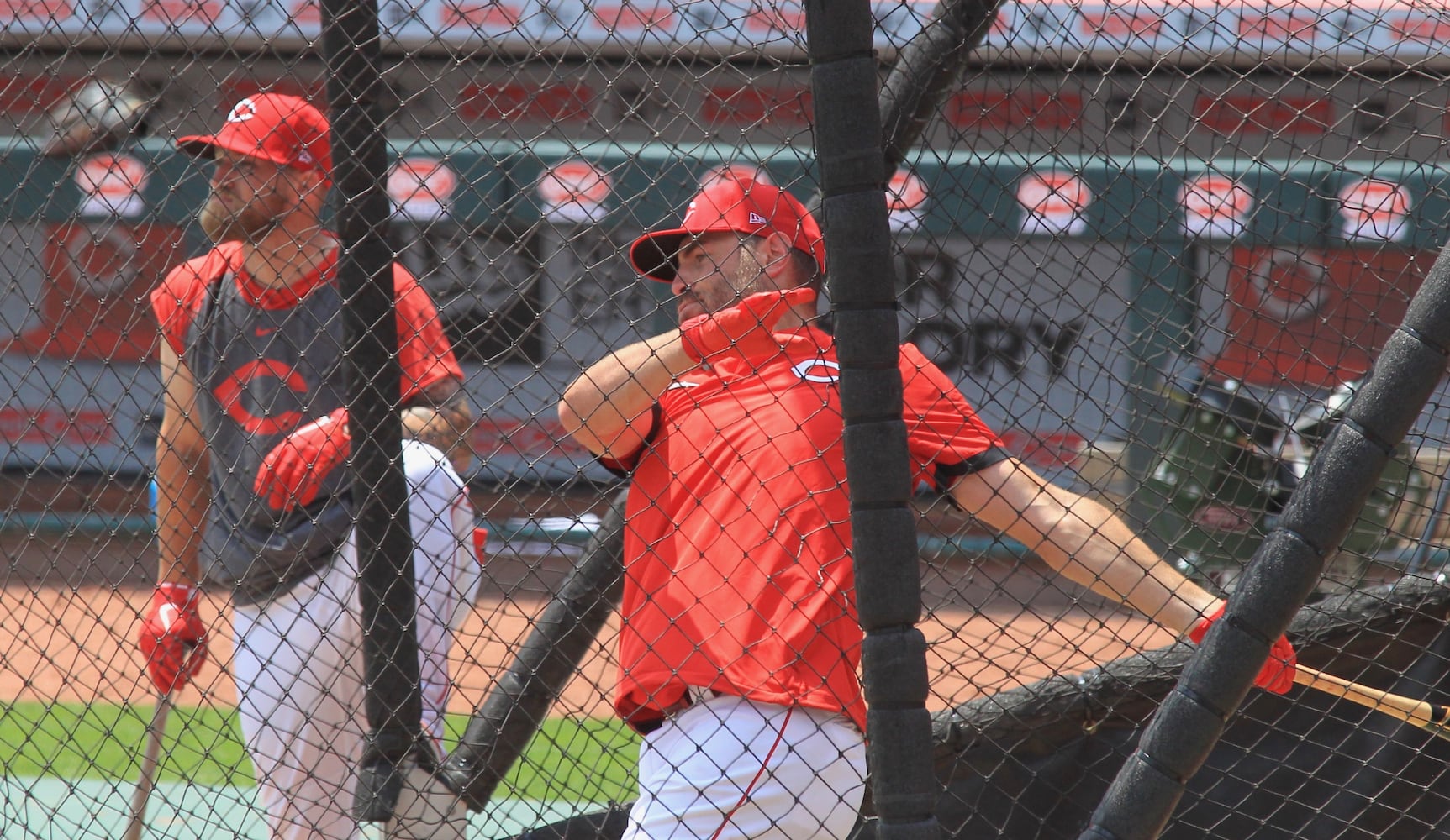 Photos: Reds start workouts at Great American Ball Park