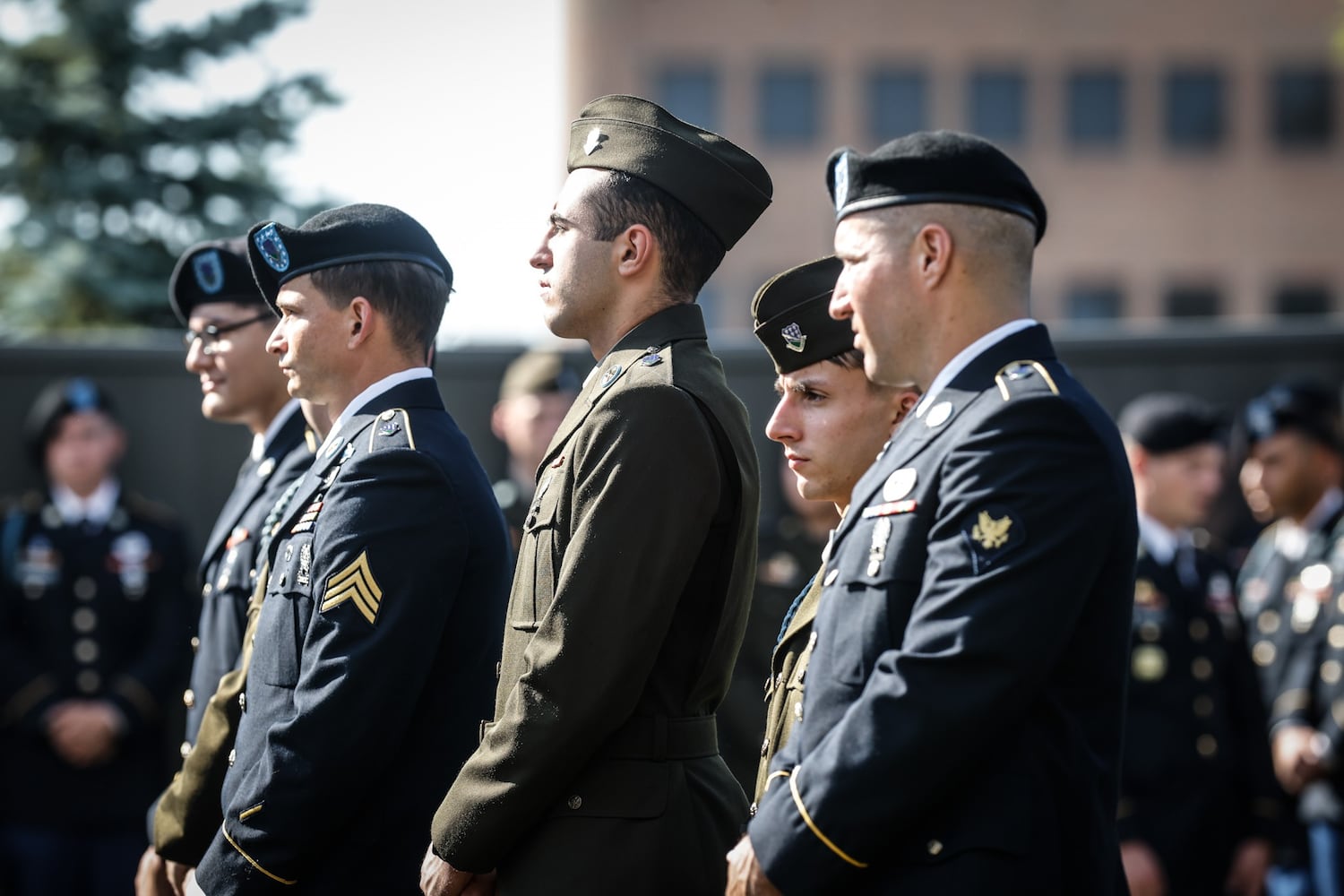 James "Pee Wee" memorial service at Dayton National Cemetery