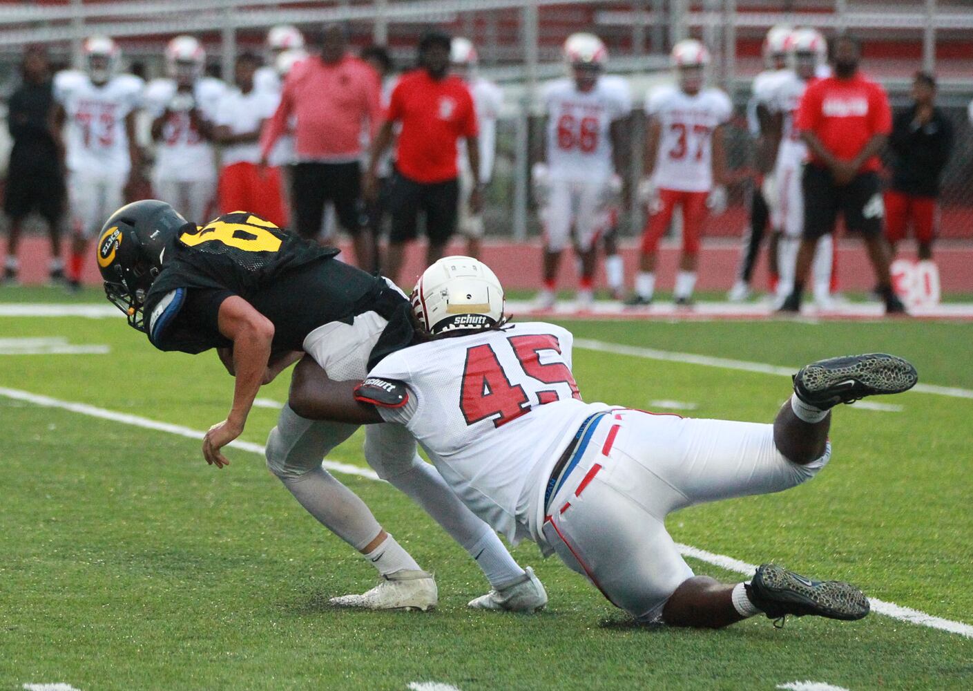 PHOTOS: Centerville at Trotwood-Madison preseason football