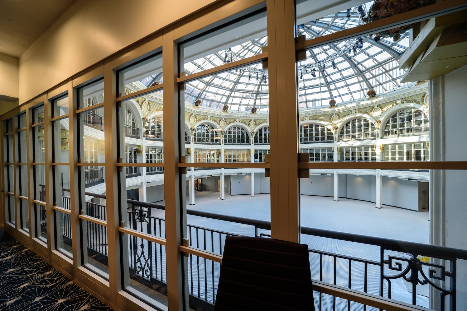 PHOTOS: Step inside the Dayton Arcade’s stunning recently completed Hub & Rotunda in downtown Dayton