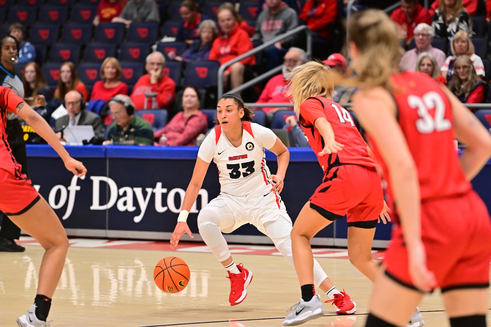 Wayne High School grad Destiny Bohanon scored 16 points Thursday in Dayton's overtime loss to Illinois State at UD Arena. Erik Schelkun/University of Dayton Athletics