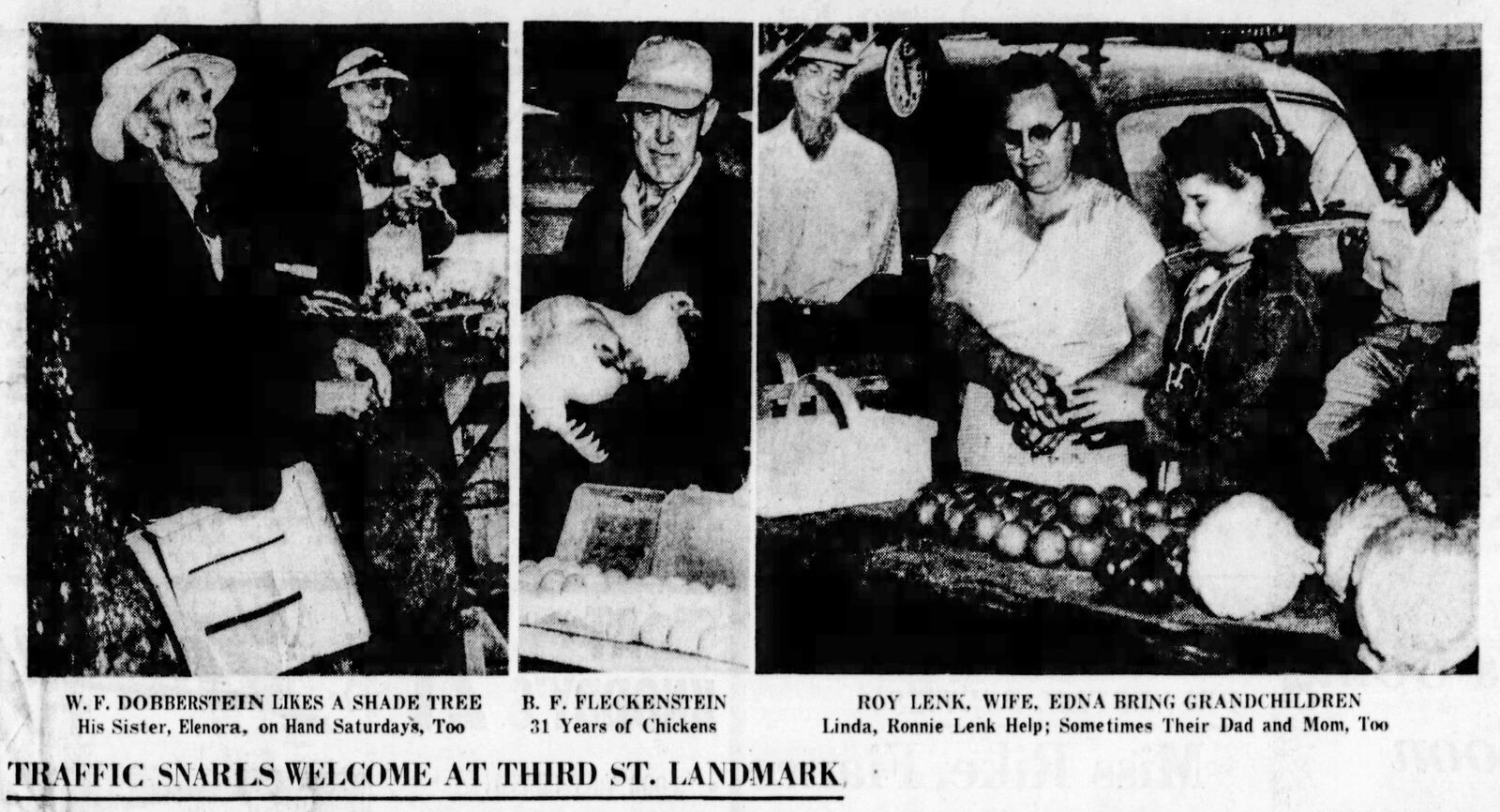 Aug. 28, 1959: Lone curb-side market almost a way of life. DAYTON DAILY NEWS ARCHIVES