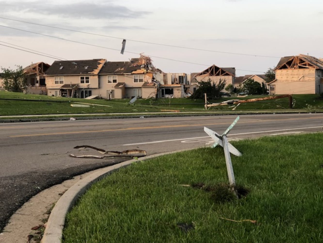 PHOTOS: Daylight reveals widespread damage from Monday storms