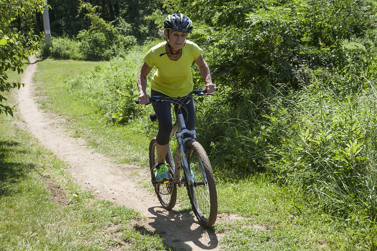 Cycling can provide much-needed exercise and therapy in these stressful times and enable riders to adhere to social-distancing guidelines. CONTRIBUTED/JAN UNDERWOOD