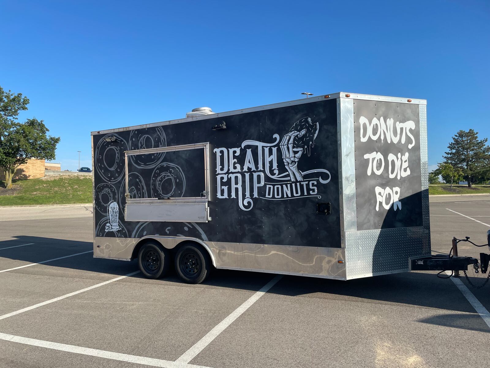 Death Grip Donuts is a food truck featuring a menu of perfectly curated, three-bite donuts with unique names and fun toppings. NATALIE JONES/STAFF