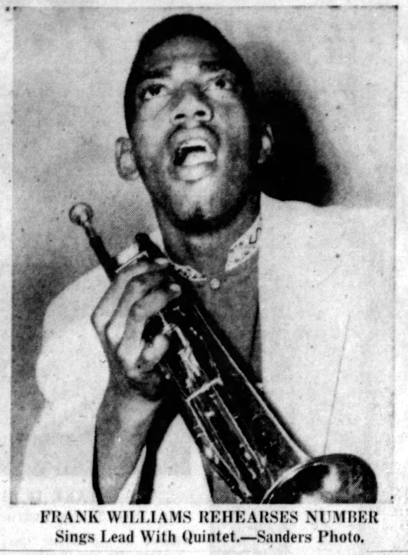 Nov. 9, 1958: Mad River singing star to be on record. Frank Williams. DAYTON DAILY NEWS ARCHIVES