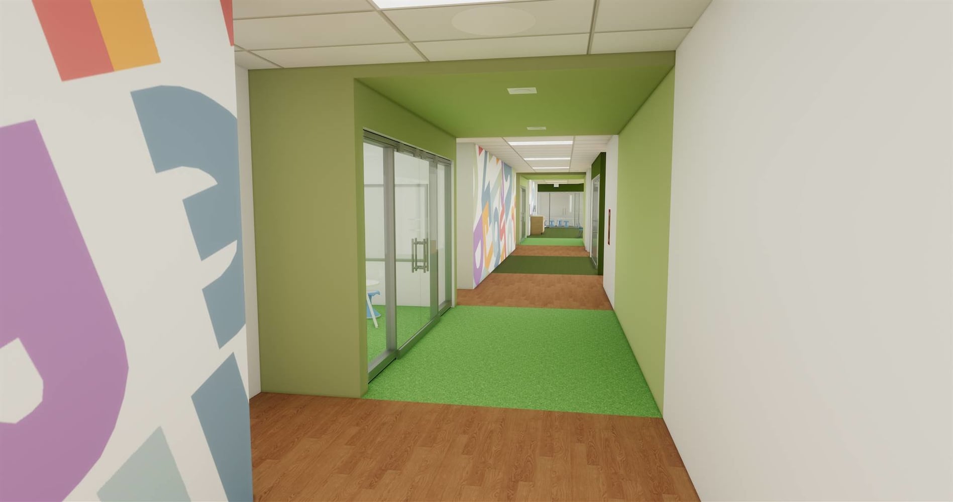 Fairborn PreK-2 School Renderings