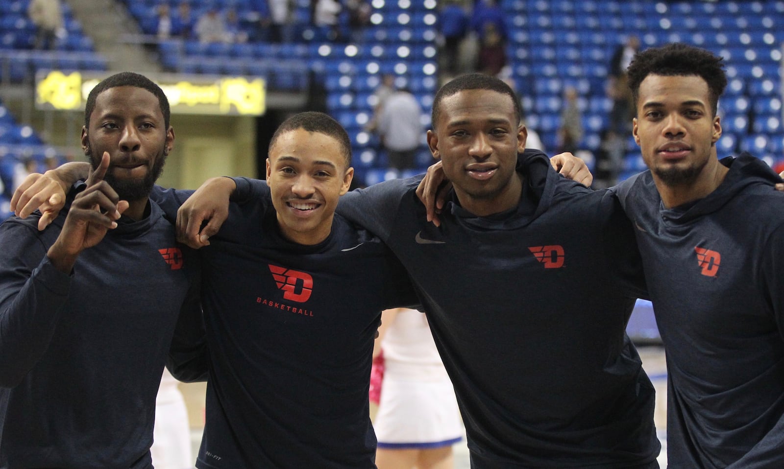 Dayton against Saint Louis on Feb. 14, 2017, at Chaifetz Arena in St. Louis.