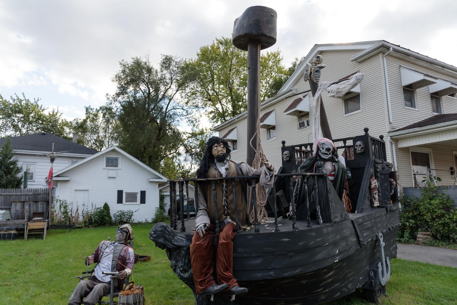 PHOTOS: Larger than life Halloween decorations in downtown Fairborn