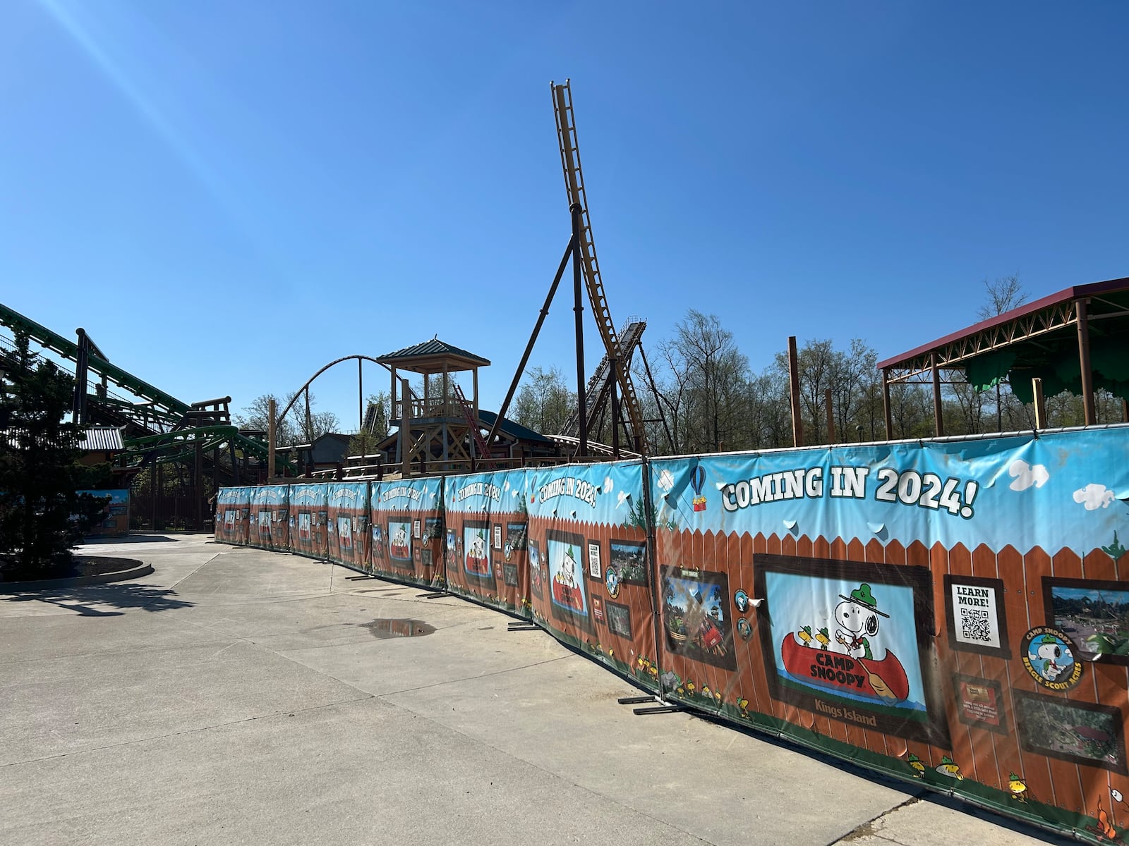 Kings Island opened for its 52nd season on Saturday, April 20, 2024. ALEX CUTLER/STAFF