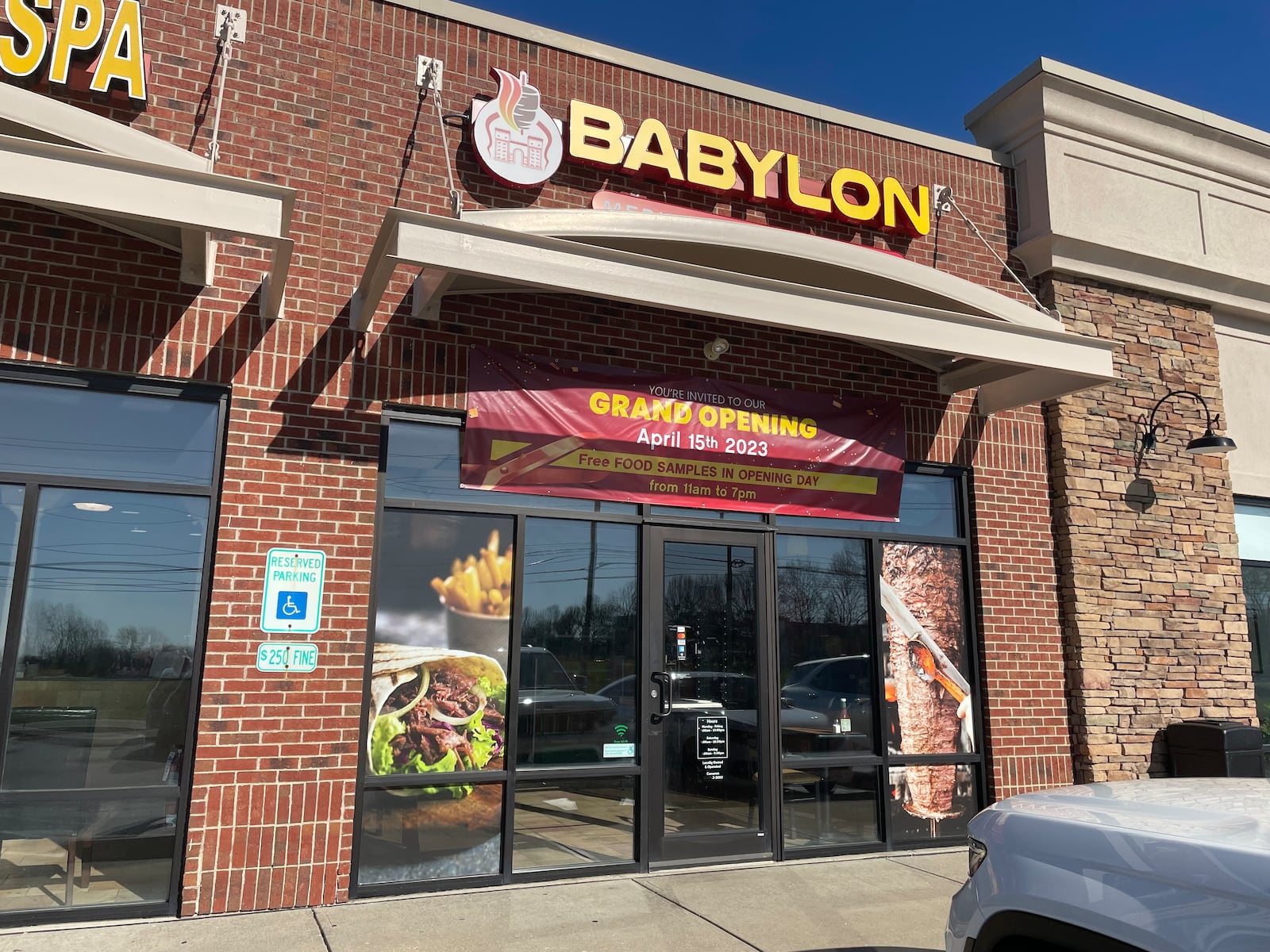 Babylon Mediterranean Cuisine, located at 9656 Springboro Pike in Miamisburg, is holding a grand opening Saturday, April 15. NATALIE JONES/STAFF