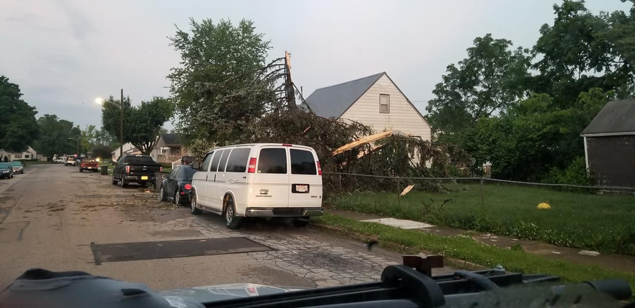 PHOTOS: Daylight reveals widespread damage from Monday storms