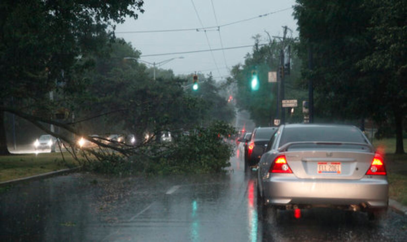 Storm damage