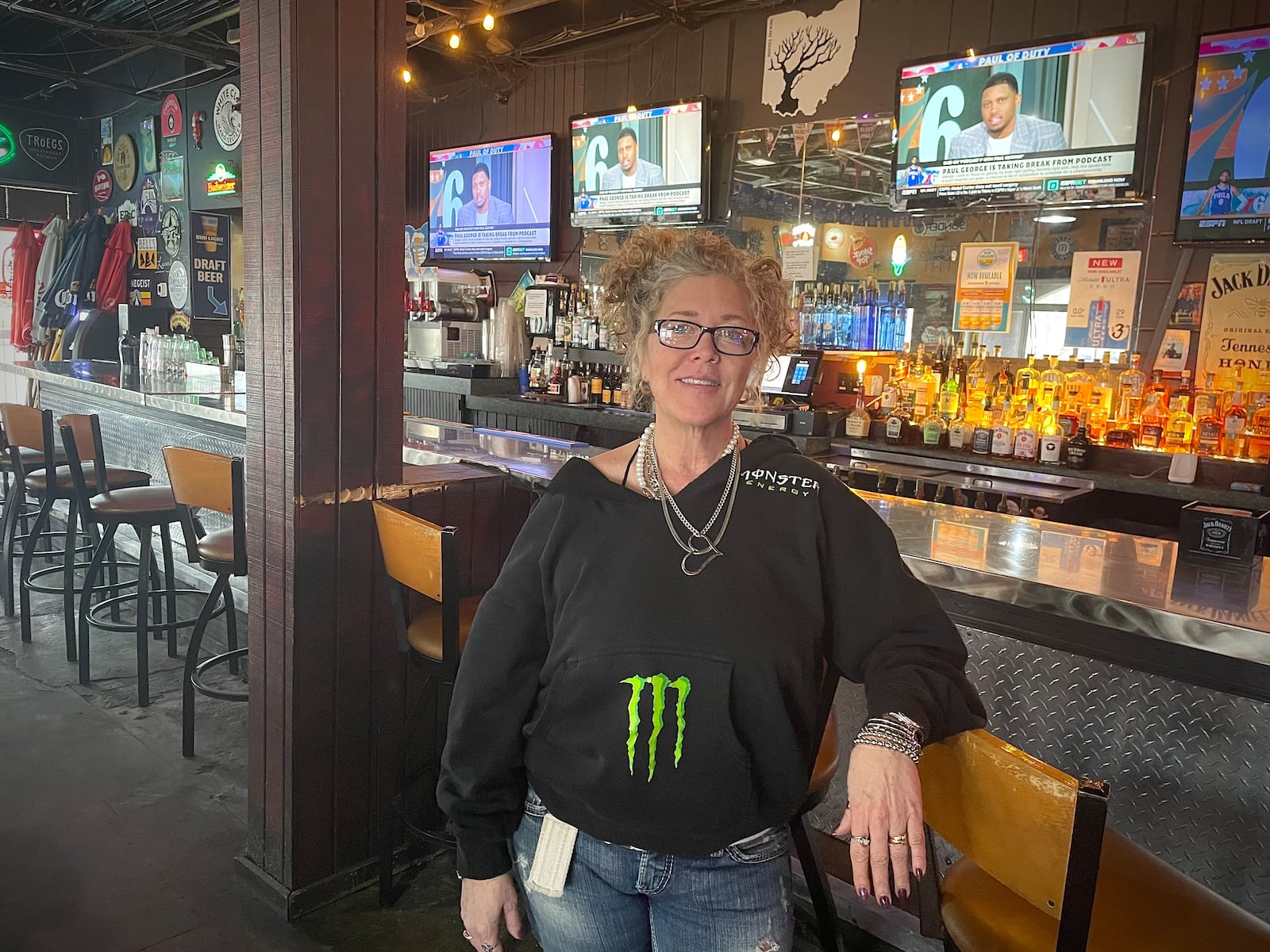 The Buck & Ear is located at 124 Xenia Towne Square in Xenia. Pictured is owner Jodi Andrews.NATALIE JONES/STAFF