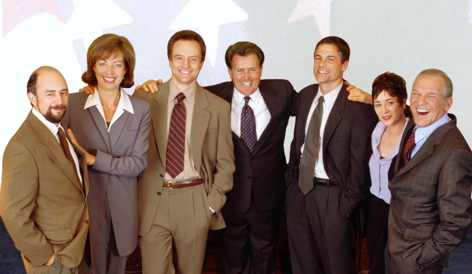 Allison Janney worked with fellow Daytonians Martin Sheen and Rob Lowe on “The West Wing.” Janney played Dayton native C.J. Cregg.