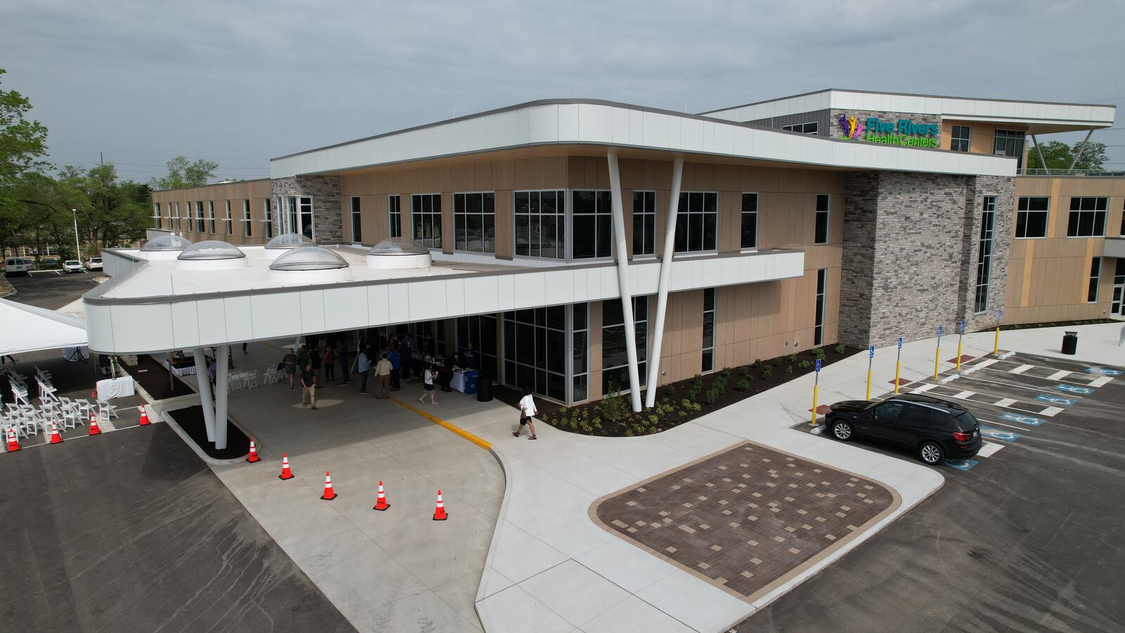 Five Rivers Health Centers in Edgemont is the eighth facility in the Dayton area. The 84,000 square feet center features; internal medicine, specialty care, pediatrics, pharmacy and women's health. JIM NOELKER/STAFF