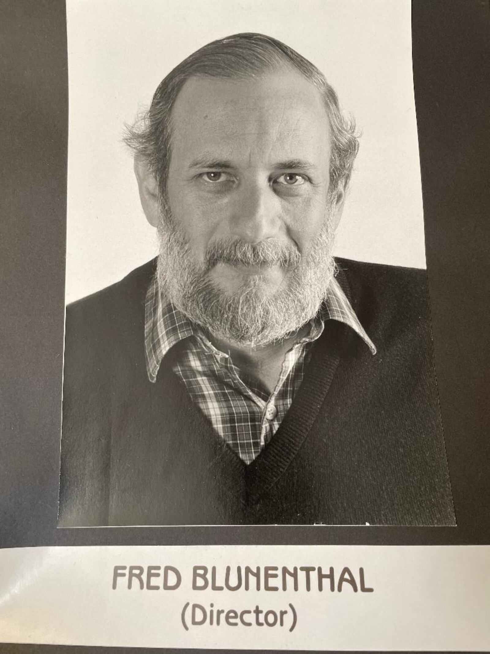 Fred Blumenthal, a member of the Dayton Theatre Hall of Fame who devoted over 60 years of service to the Dayton Theatre Guild, died Nov. 21 at age 86.