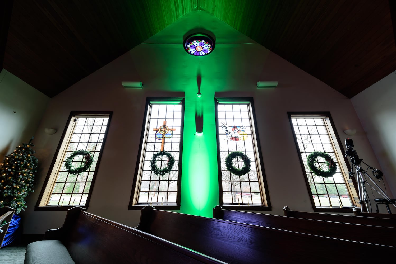 PHOTOS: A look inside Normandy United Methodist Church in Centerville decorated for Christmas