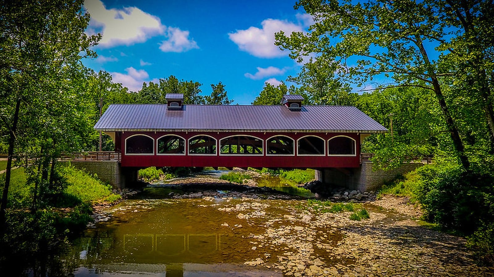 Hueston Woods is a wooded wonderland with trails for hiking, biking and horseback riding as well as a picturesque lake if fishing or paddling is more to your liking. It also offers a full-service lodge. CONTRIBUTED