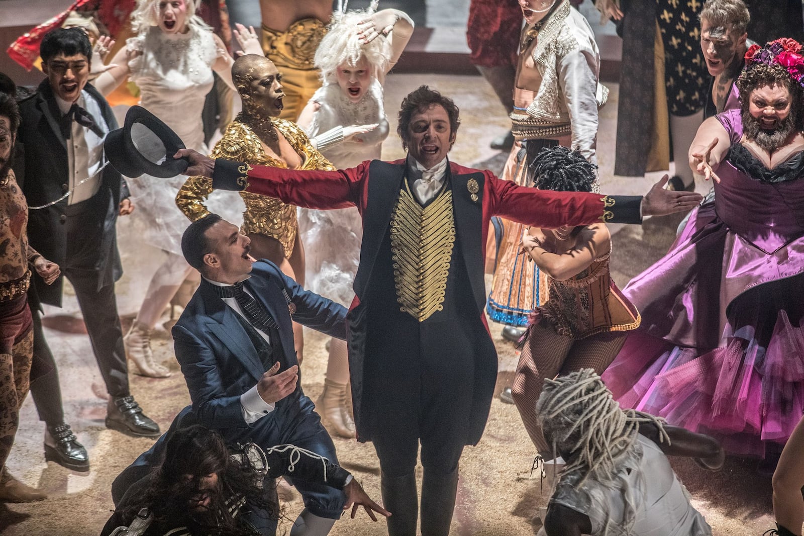 Hugh Jackman stars in “The Greatest Showman.” Contributed by Niko Tavernise/Twentieth Century Fox