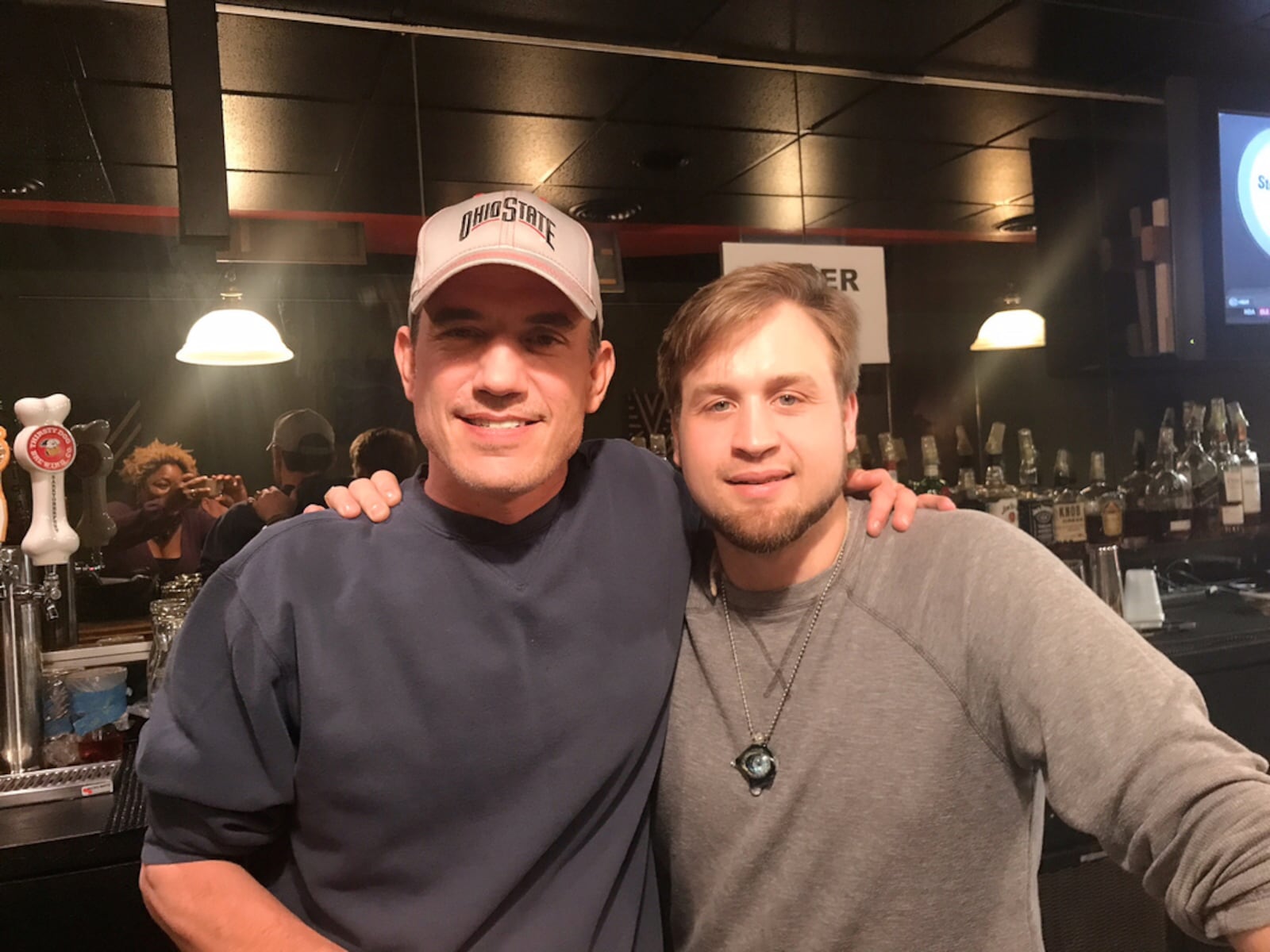 Hannah's Bar and Restaurant owner Luke Feerer and his nephew Alex Longman, the restaurant's general manager.  Staff photo: Amelia Robinson