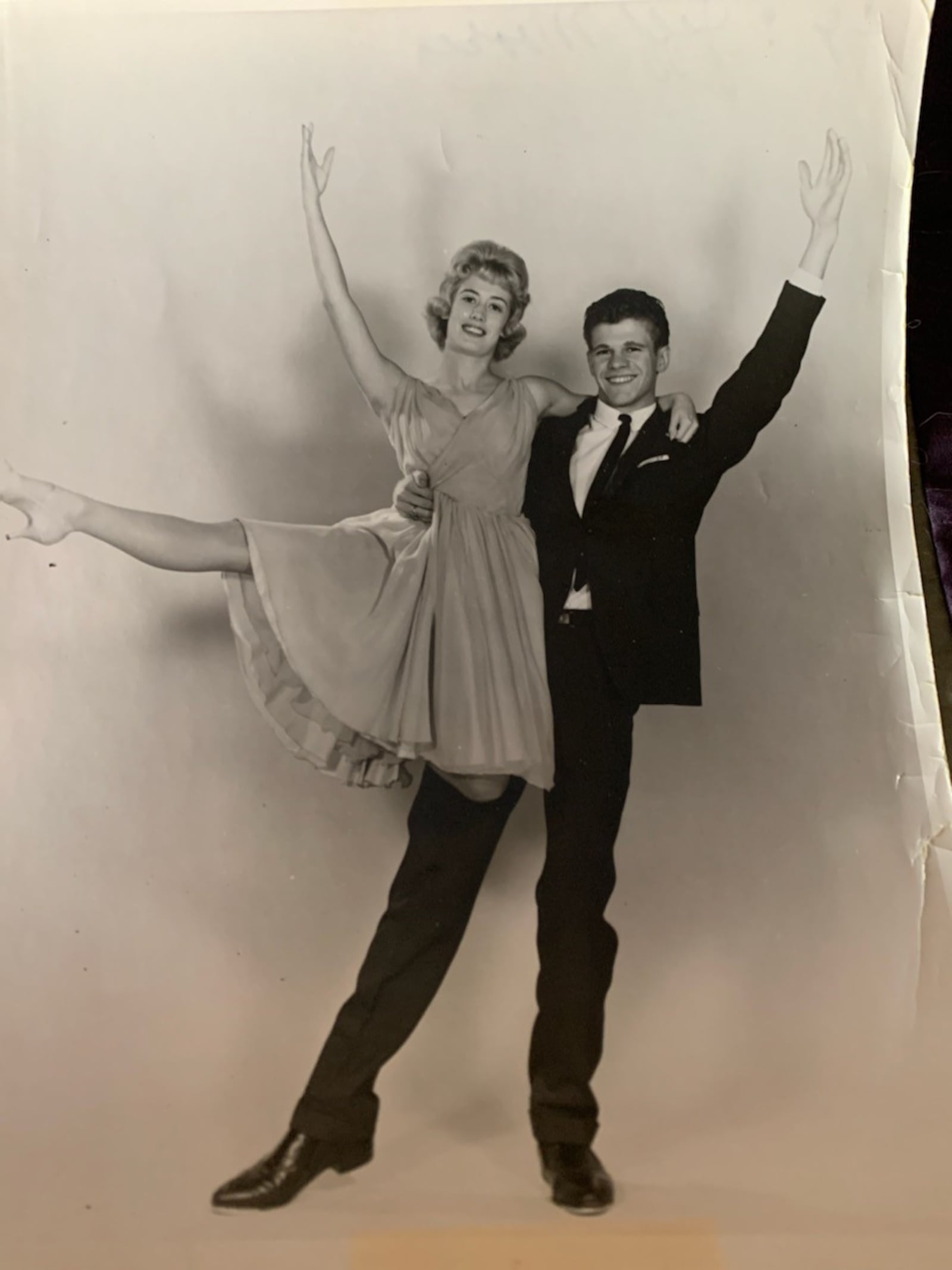 Carol Jean Heller is pictured with her former student, Jeff Moore, who later danced with the June Taylor dancers on "The Jackie Gleason Show.'' CONTRIBUTED