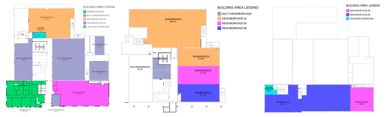 CSA-Xenia's floor plan includes large open spaces where teachers can create their own classrooms using DIRTT technology. CONTRIBUTED