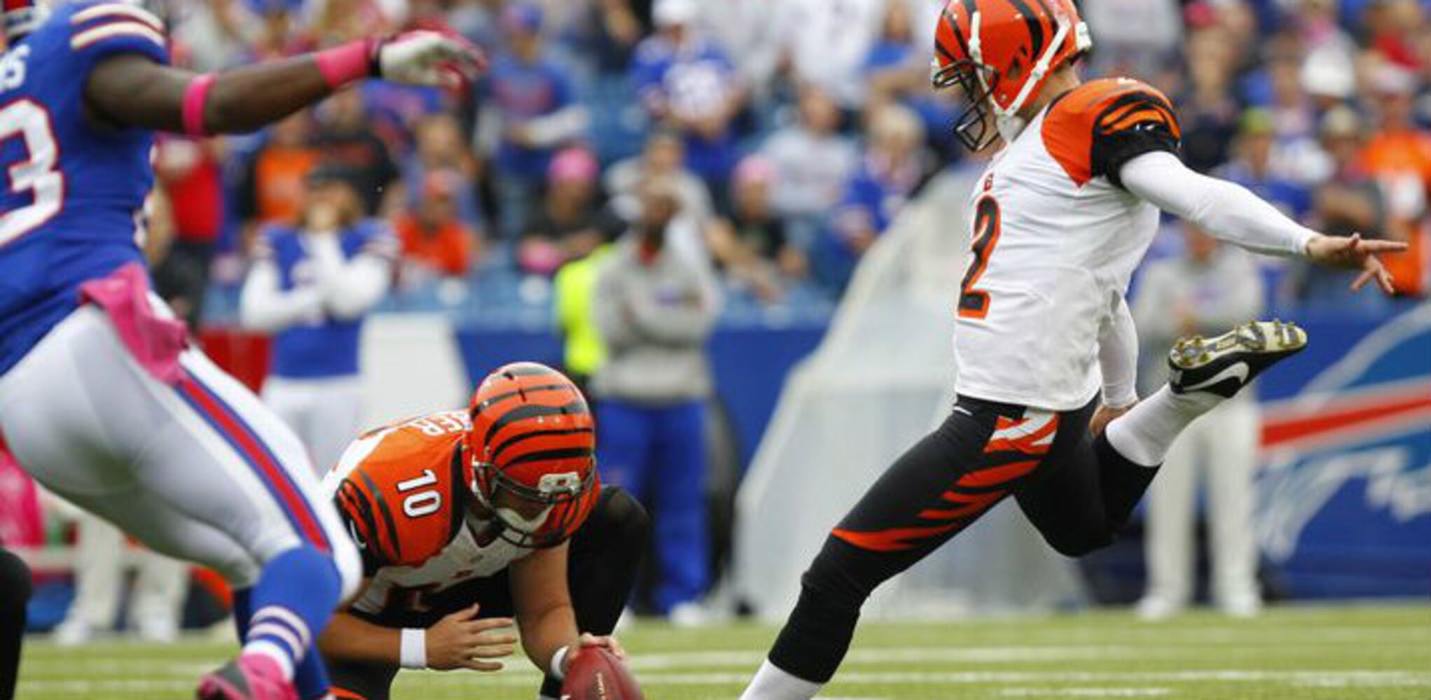 Bengals beat Bills 27-24 on Nugent's OT field goal