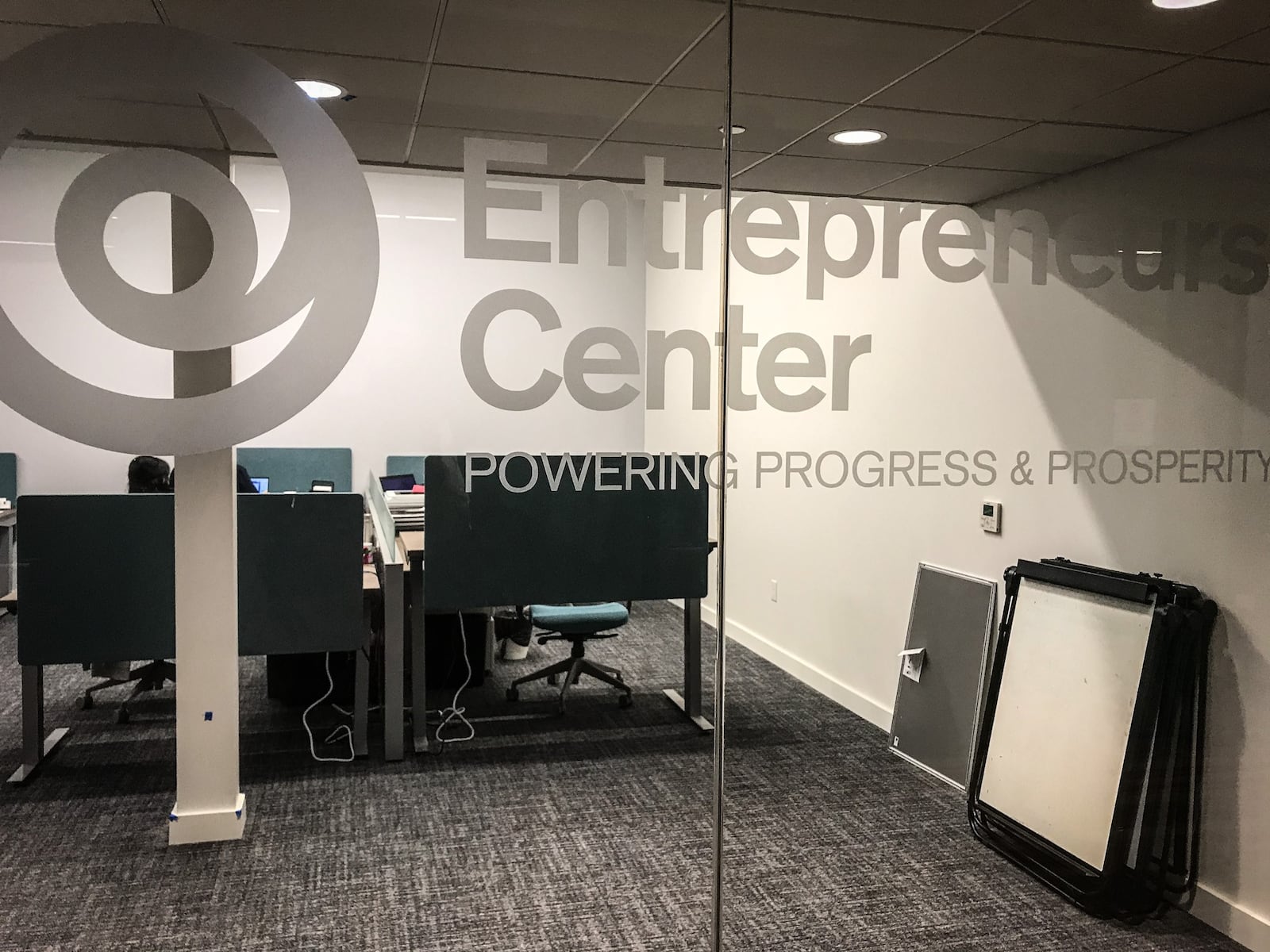 The Entrepreneurs' Center has thrived in the past 11 months and has recently moved from East Monument to the Dayton Arcade.