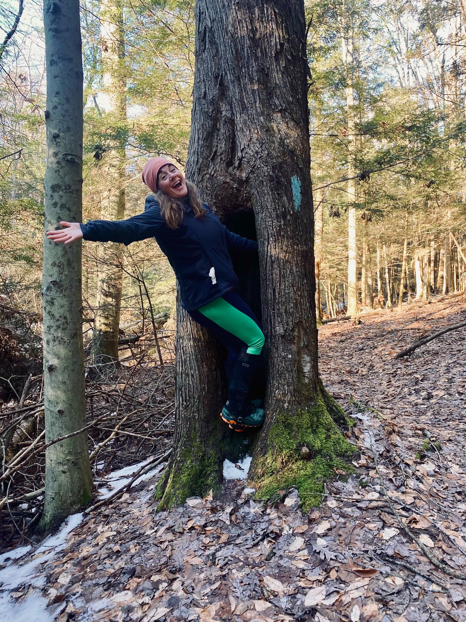 Waynesville resident Sarah Howard has hiked 1,020 miles of the Buckeye Trail - CONTRIBUTED