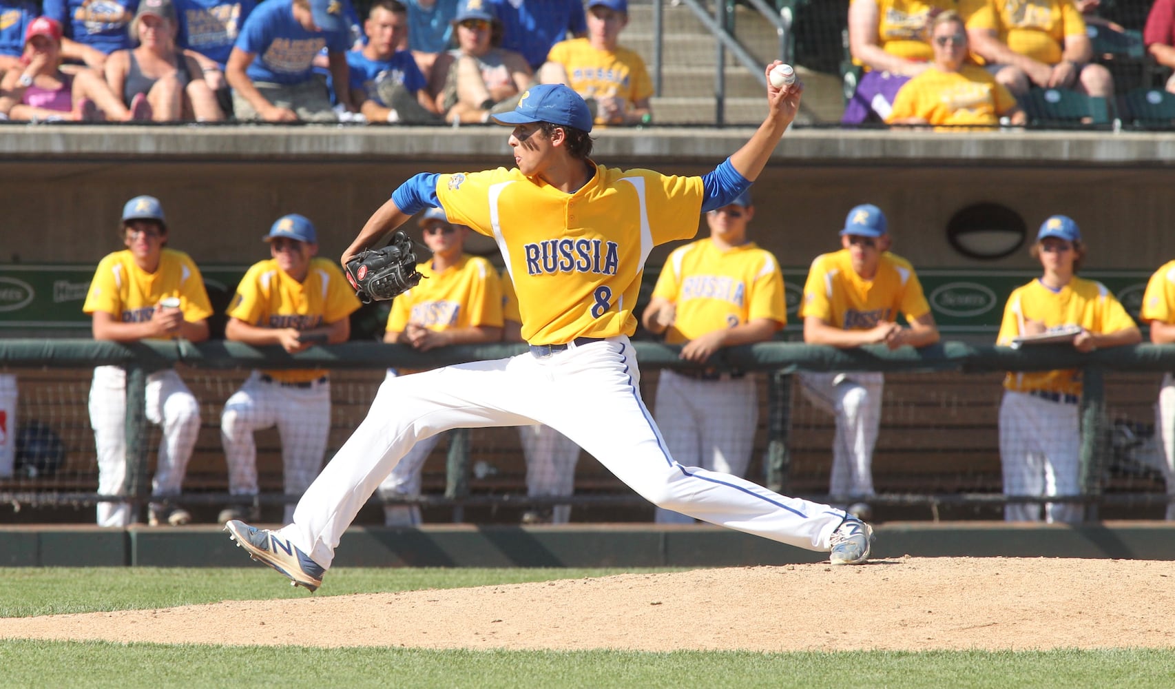 Photos: Minster beats Russia in state baseball final