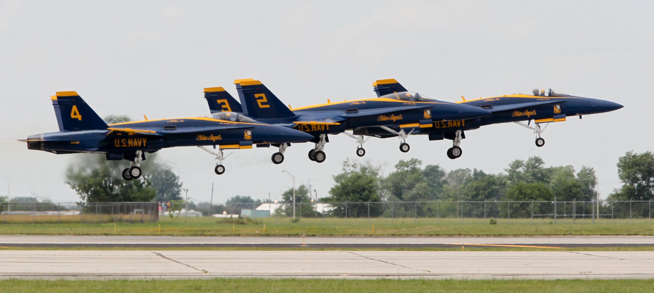 Blue Angels in Dayton