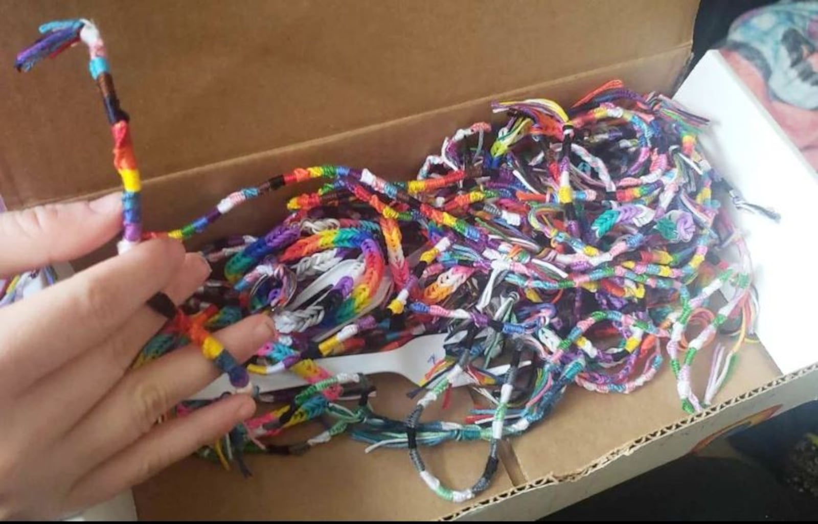 Friendships bracelets will be sold at the Beavercreek Pride event on June 9. CONTRIBUTED