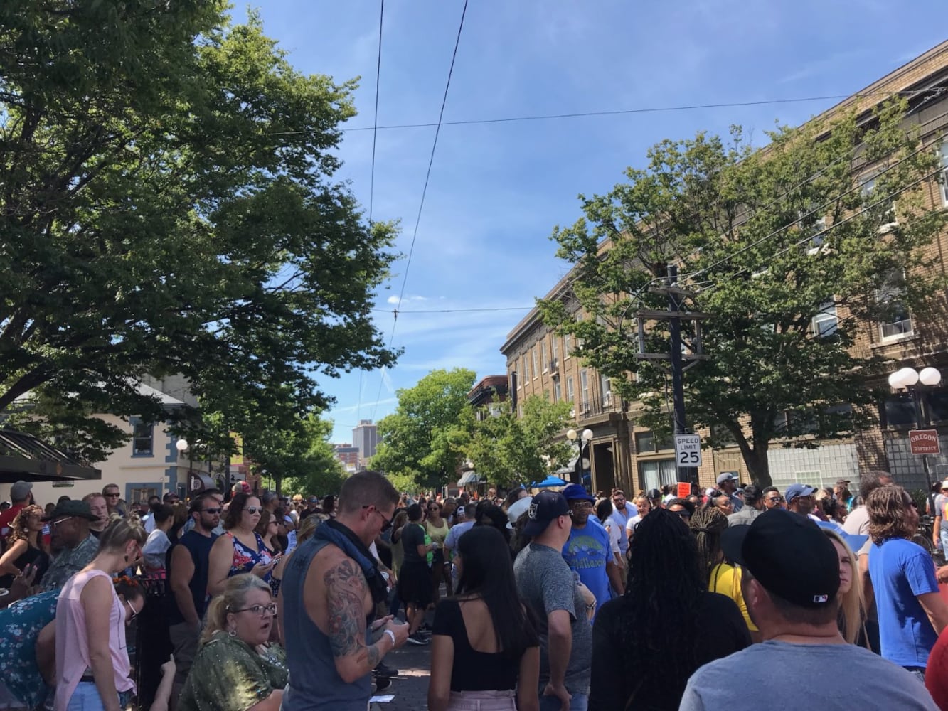 PHOTOS: Gem City Shine in the Oregon District is about to get under way