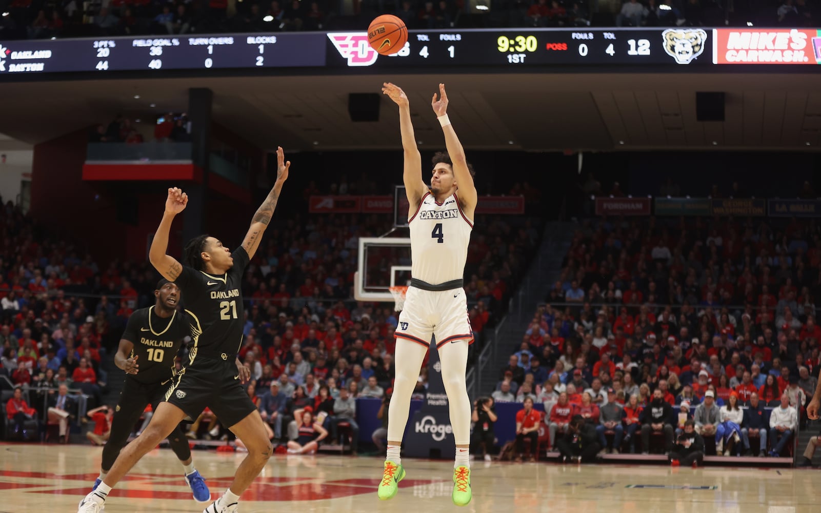 Dayton vs. Oakland