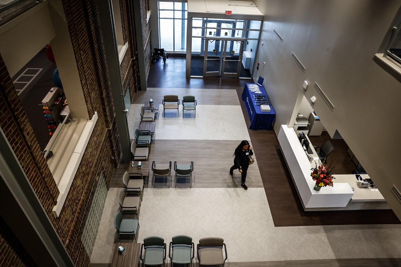 The building is a marriage of the old South Park Methodist church and a new building. JIM NOELKER/STAFF