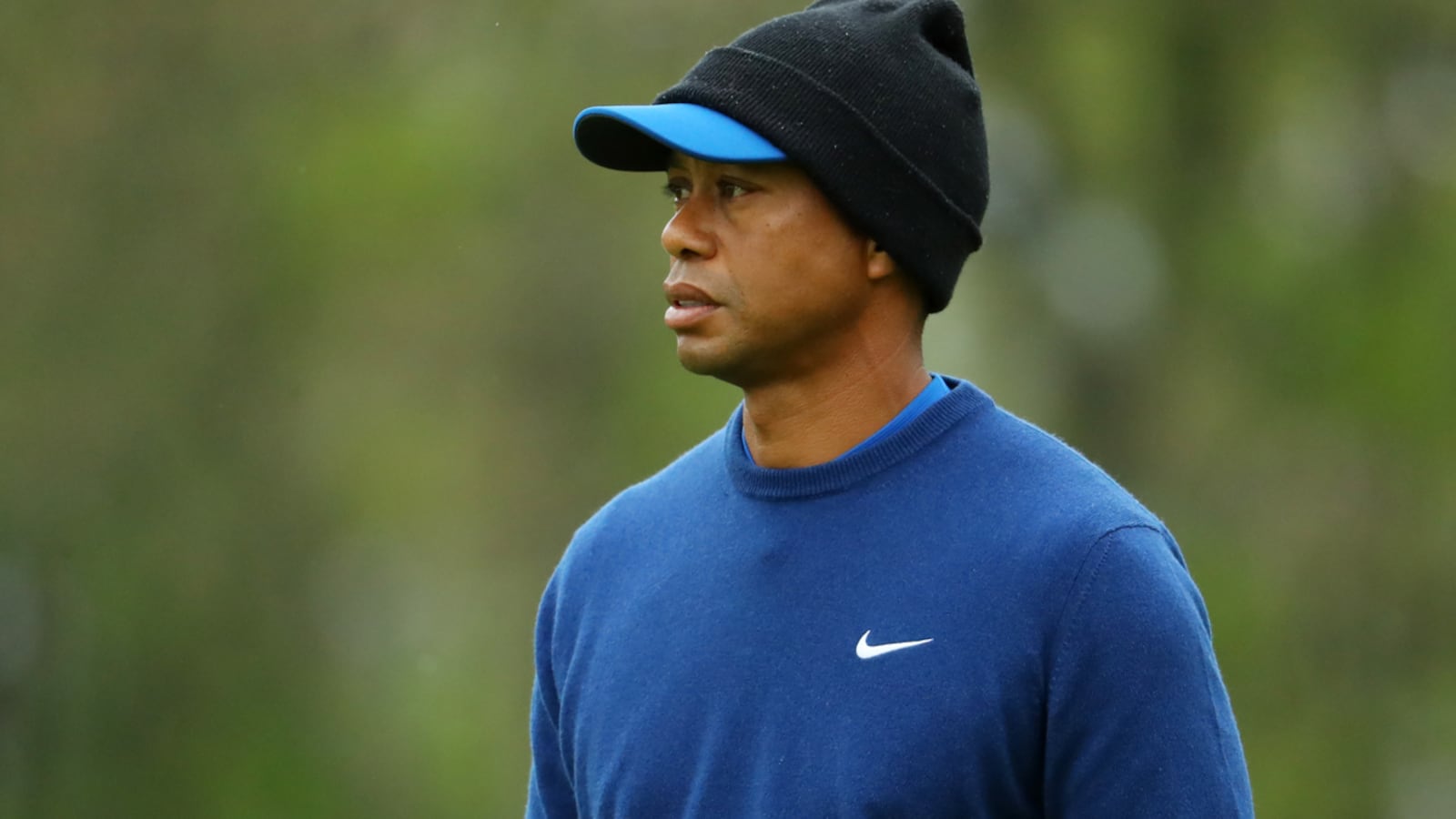 Tiger Woods of the United States looks on during a practice round prior to the 2019 PGA Championship in Bethpage, New York. Woods is being sued by the parents of an employee of his Jupiter, Florida, restaurant after the employee was killed in a drunken driving crash last year.