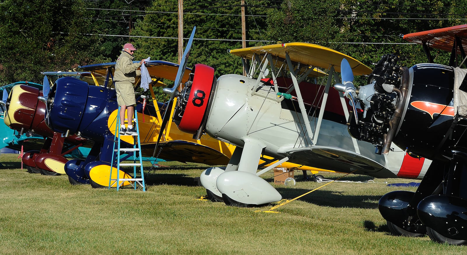 The largest gathering of WACO Aircraft will be on display this weekend Sept. 13, 14 and 15, for the 100th Anniversary Celebration & Fly-In at the WACO Air Museum and Learning Center located at 1865 South County Road 25A in Troy. MARSHALL GORBY\STAFF