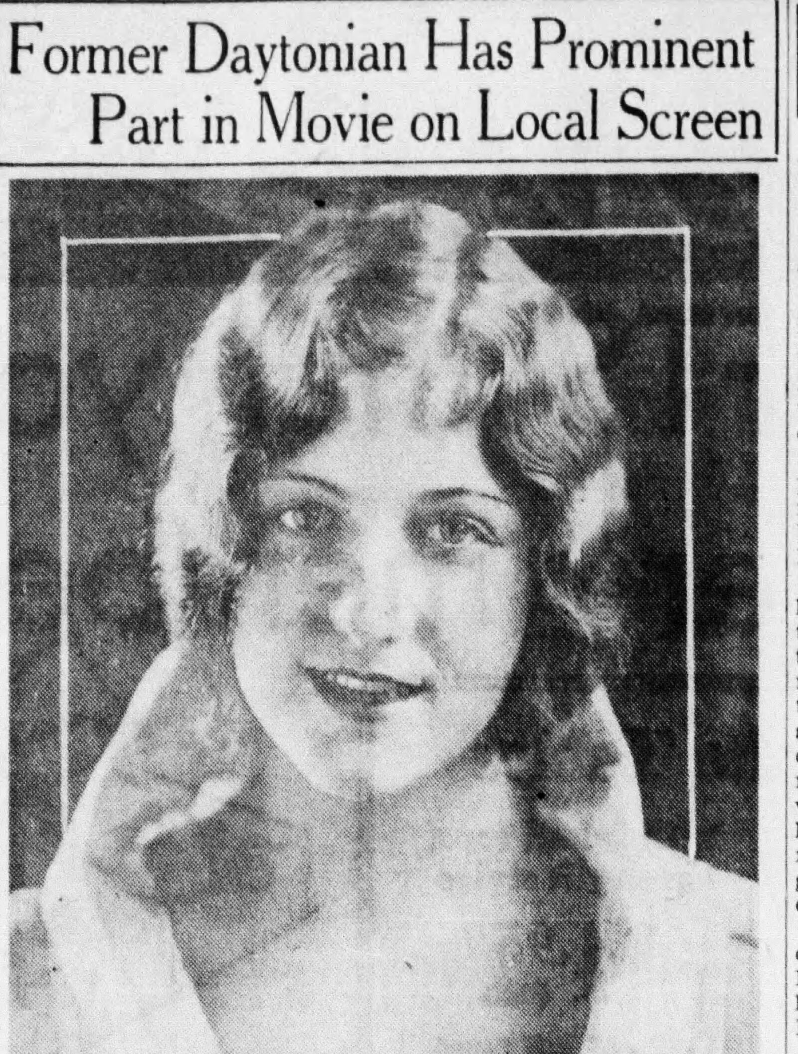 Virginia Karns Patterson appeared in several Hollywood movies and sang with many big bands. DAYTON DAILY NEWS ARCHIVES