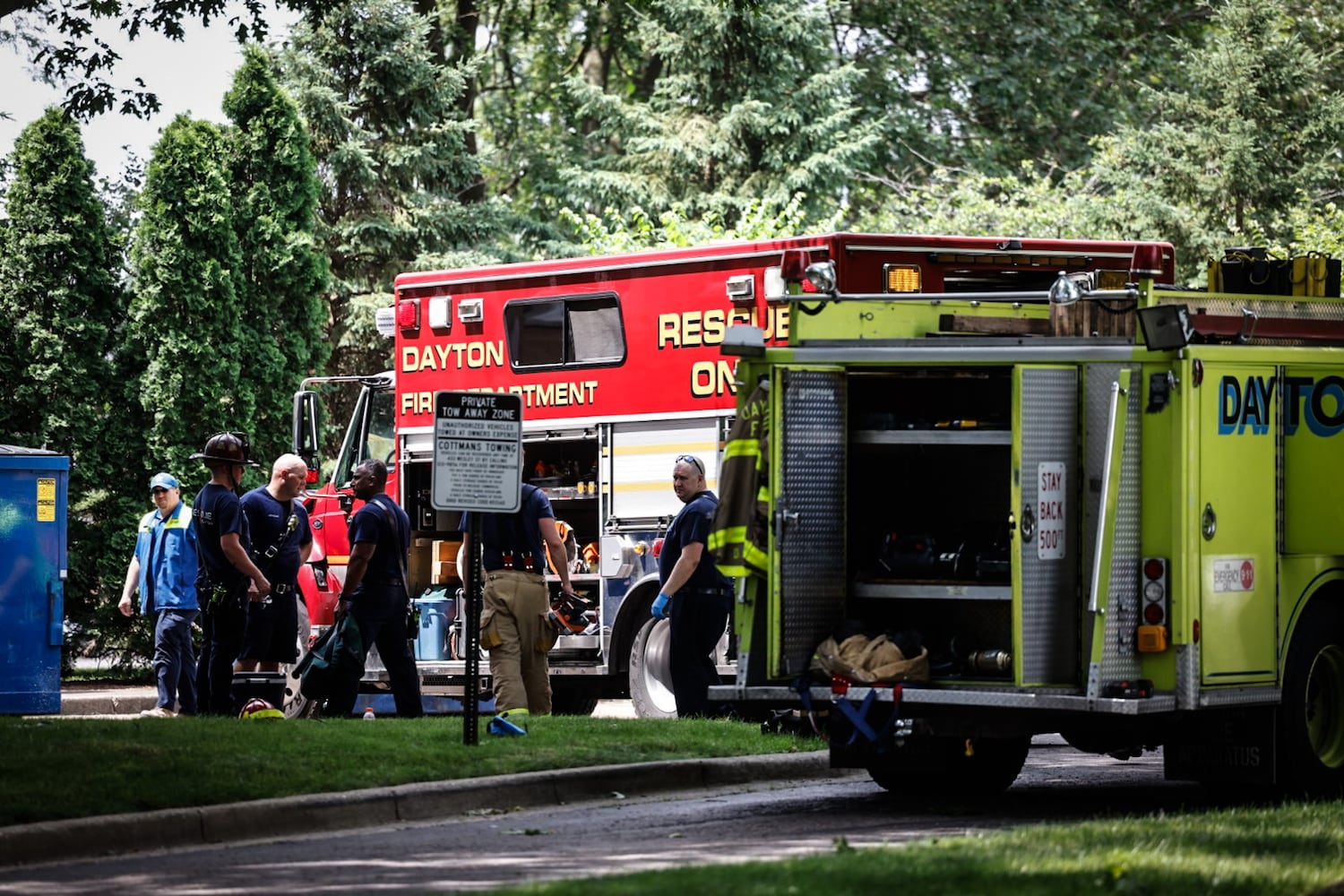 Woman in 'very critical condition' after fall into trash compactor at Dayton Towers high rise