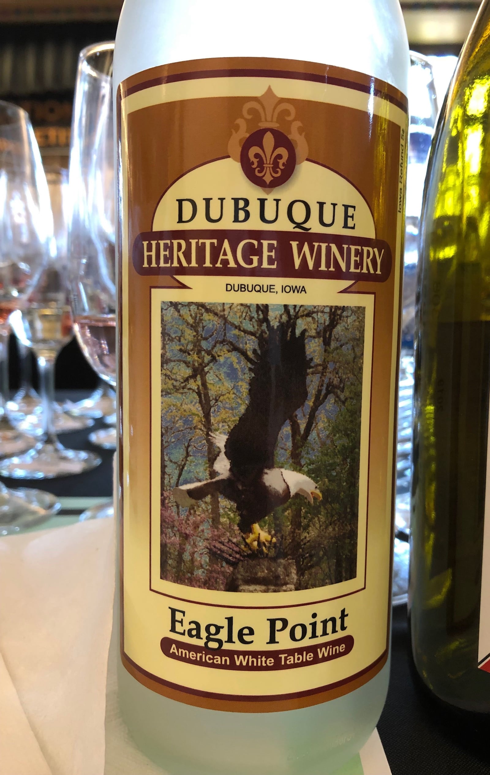 The winner of the 2019 Indy International Wine Competition "Best of Show."