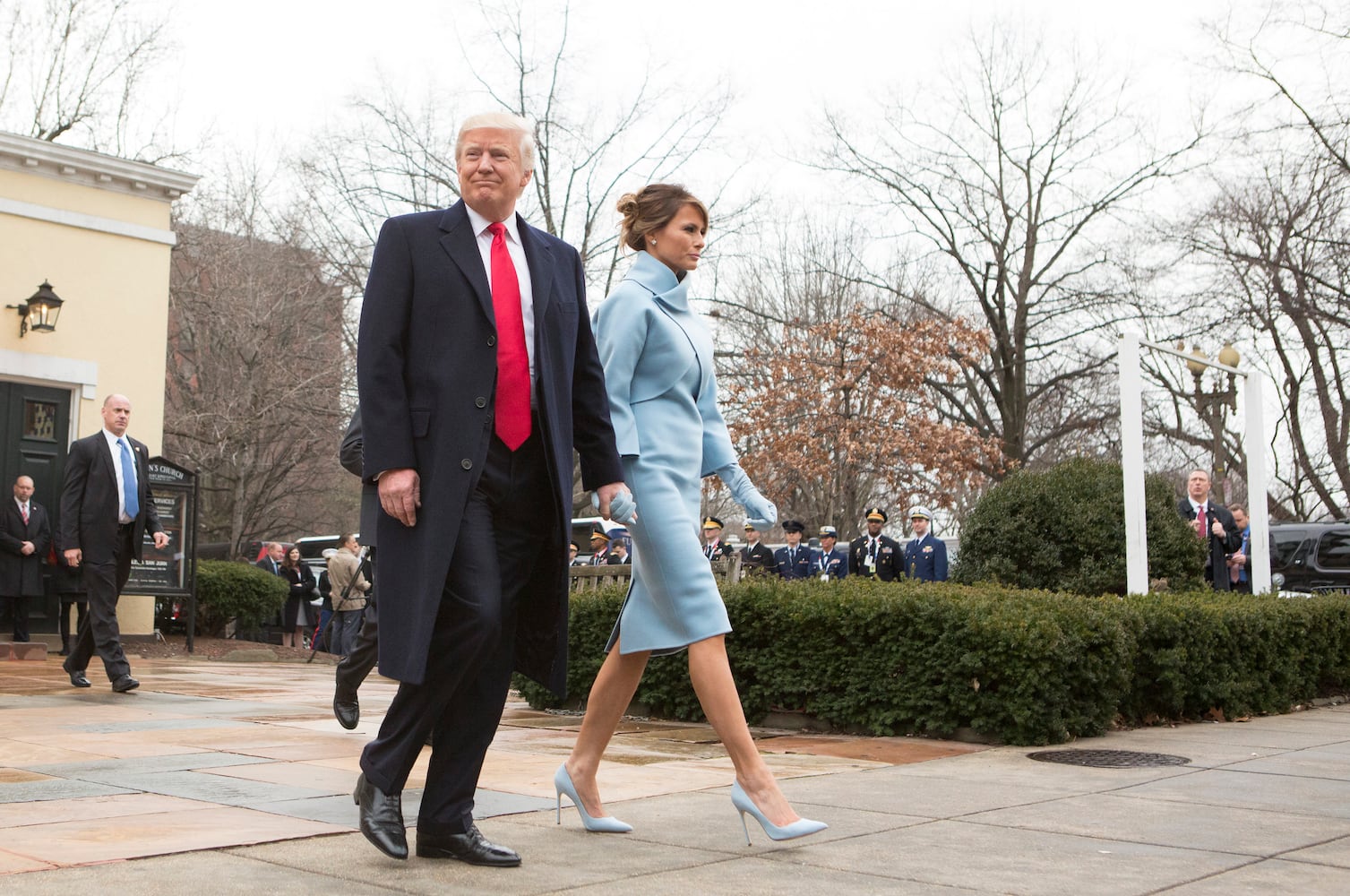 Melania Trump on inauguration weekend