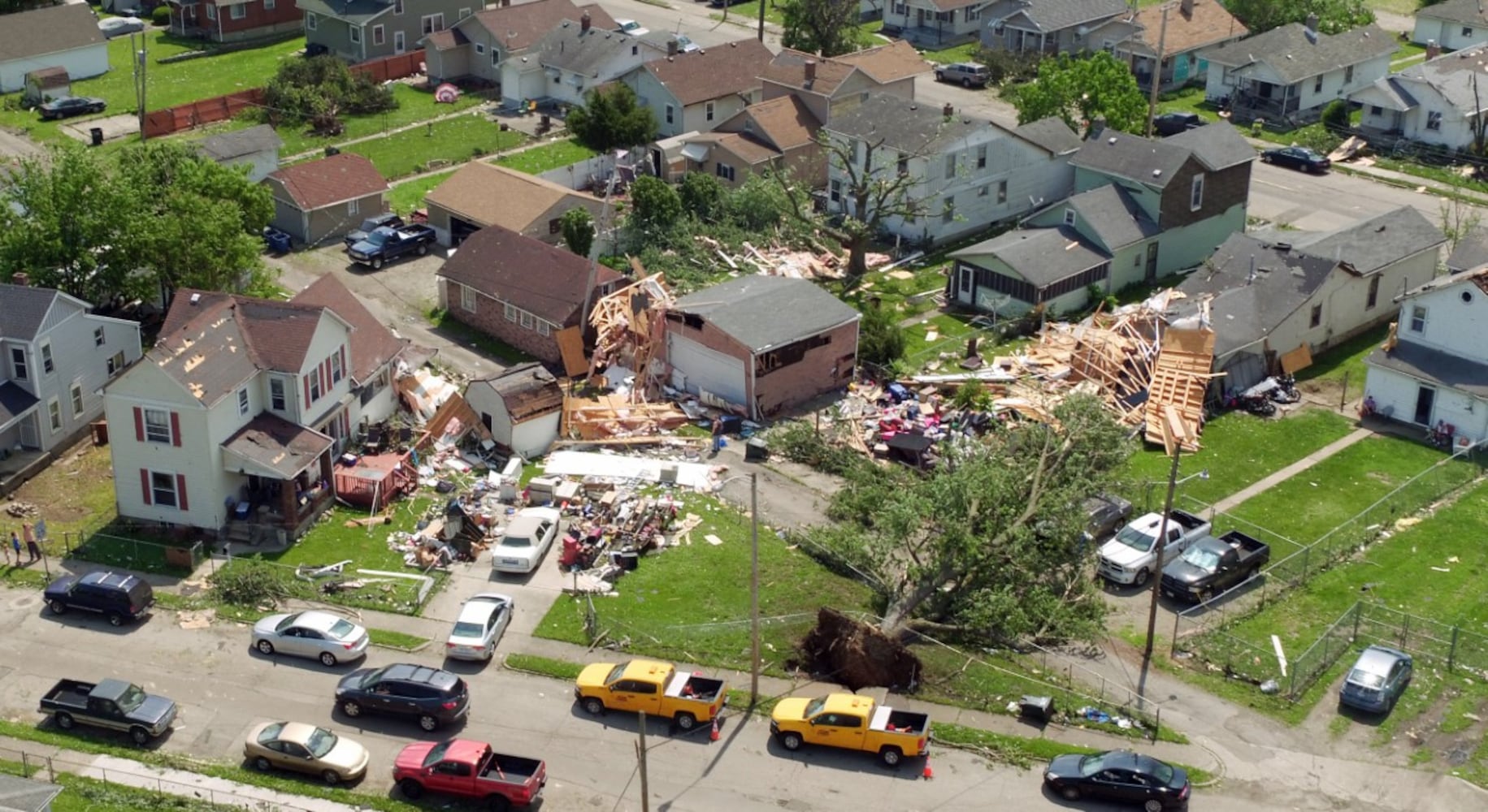 PHOTOS: Daylight reveals widespread damage from Monday storms