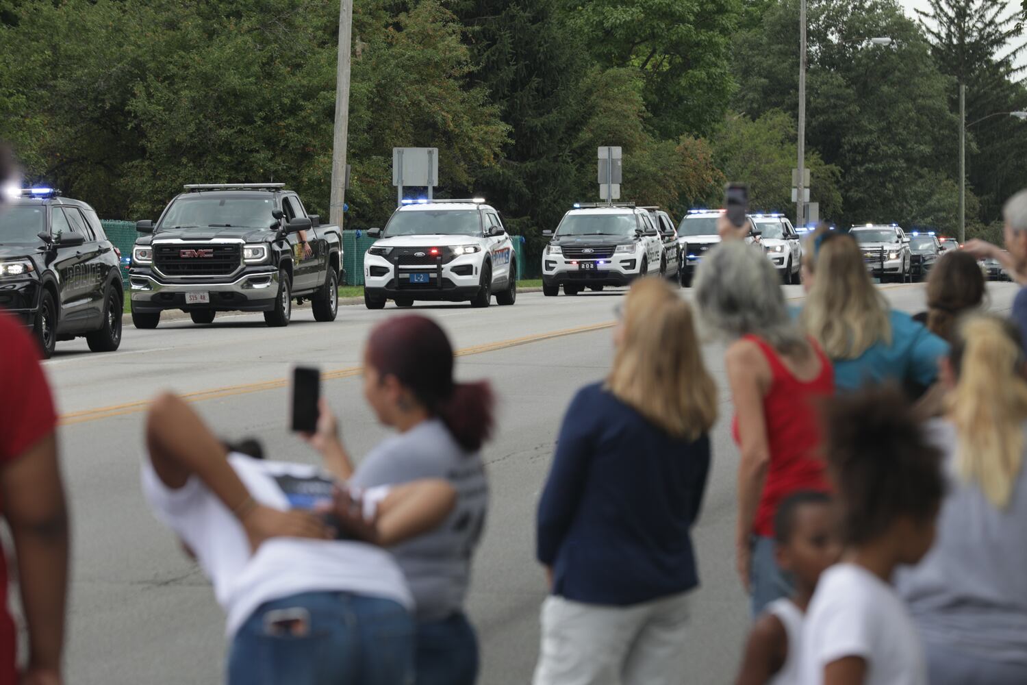 Funeral for Deputy Matthew Yates