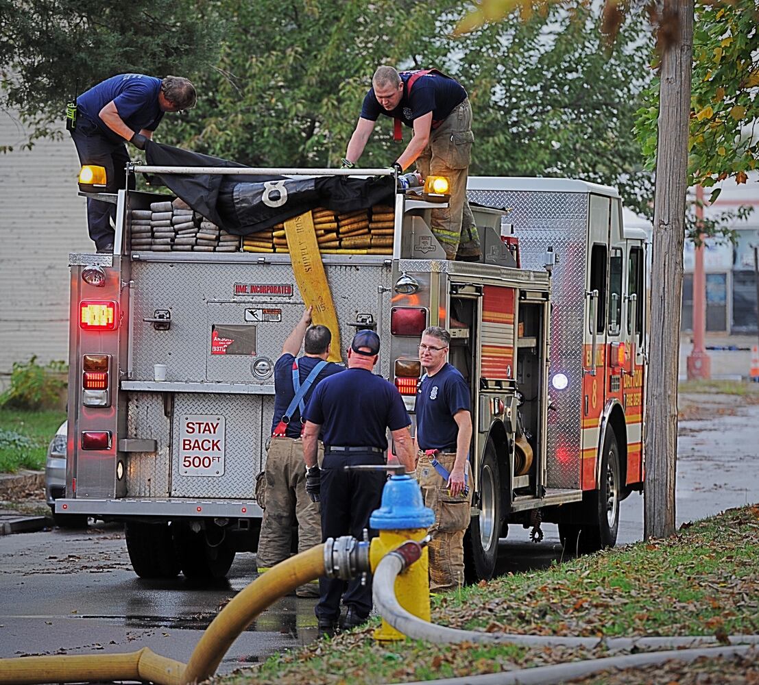 PHOTOS: Fire destroys Dayton home