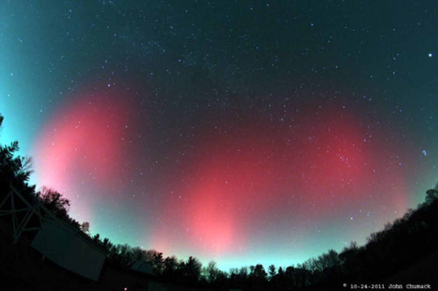 Aurora Borealis in Ohio